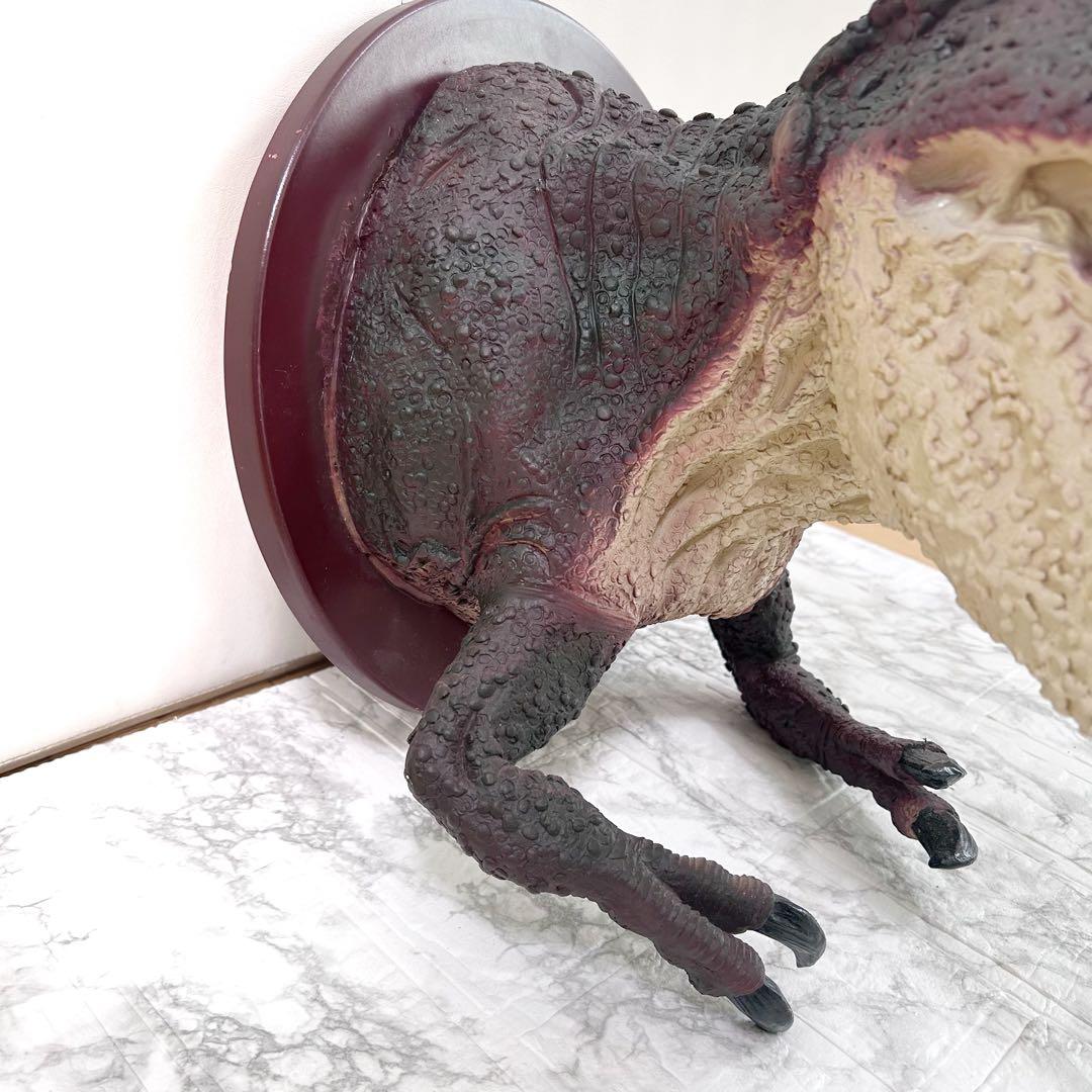 T-rex ティラノサウルス　立体壁掛け　オブジェ　恐竜　リアル