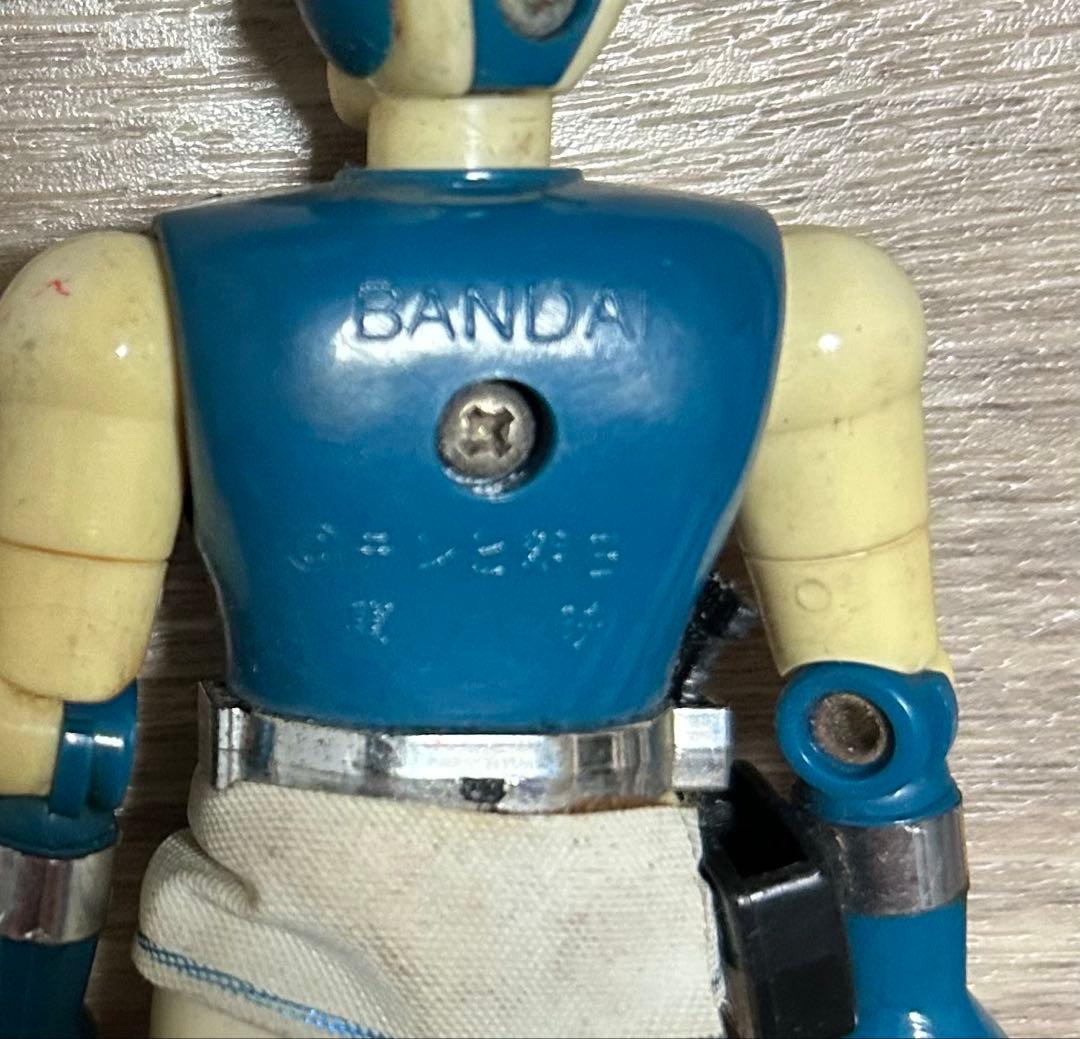 当時物】スカート付き バンダイ 超獣戦隊ライブマン 超合金 ブルー