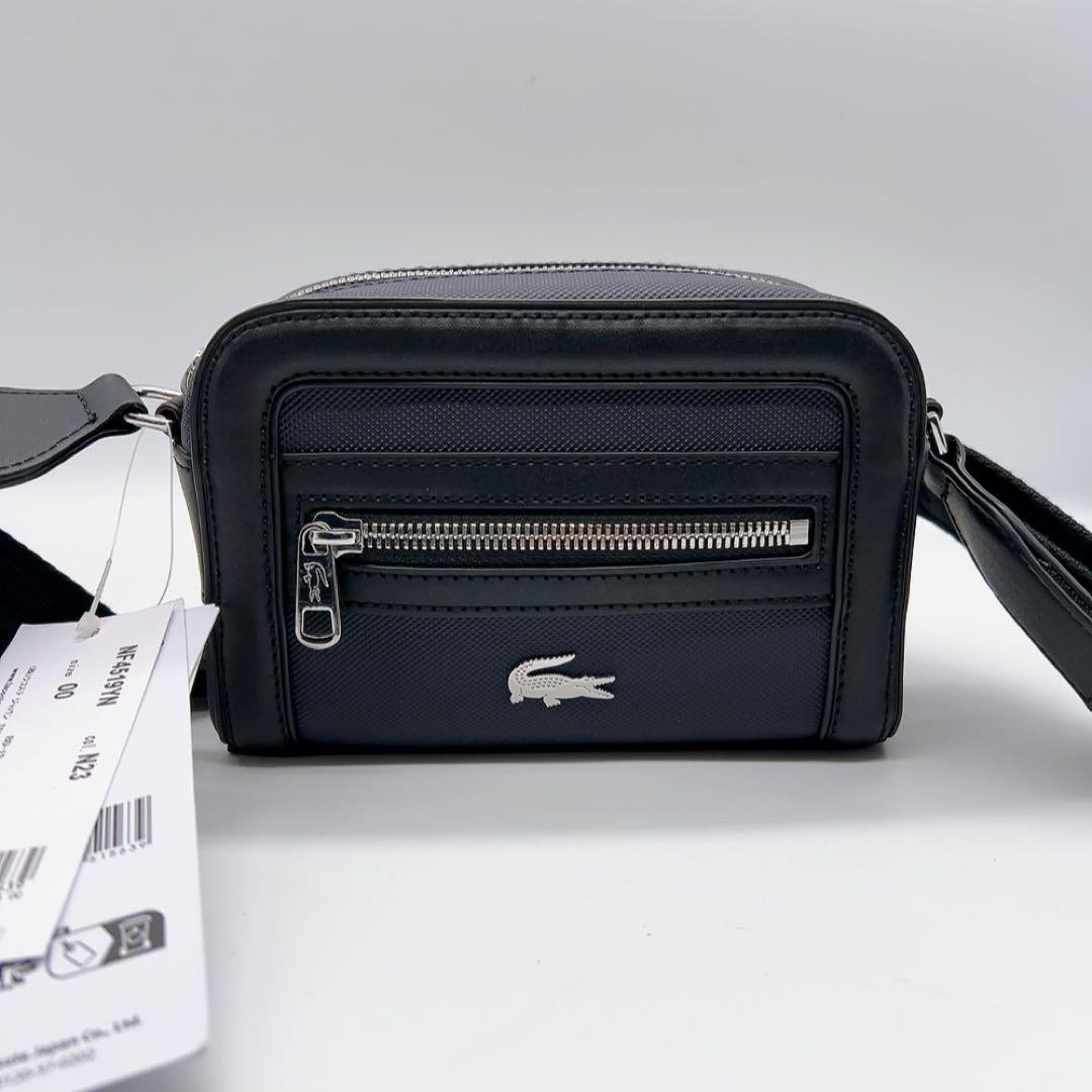 ラコステ 新品タグ付き 二リー スモールピケ ショルダーバッグ カメラバッグ