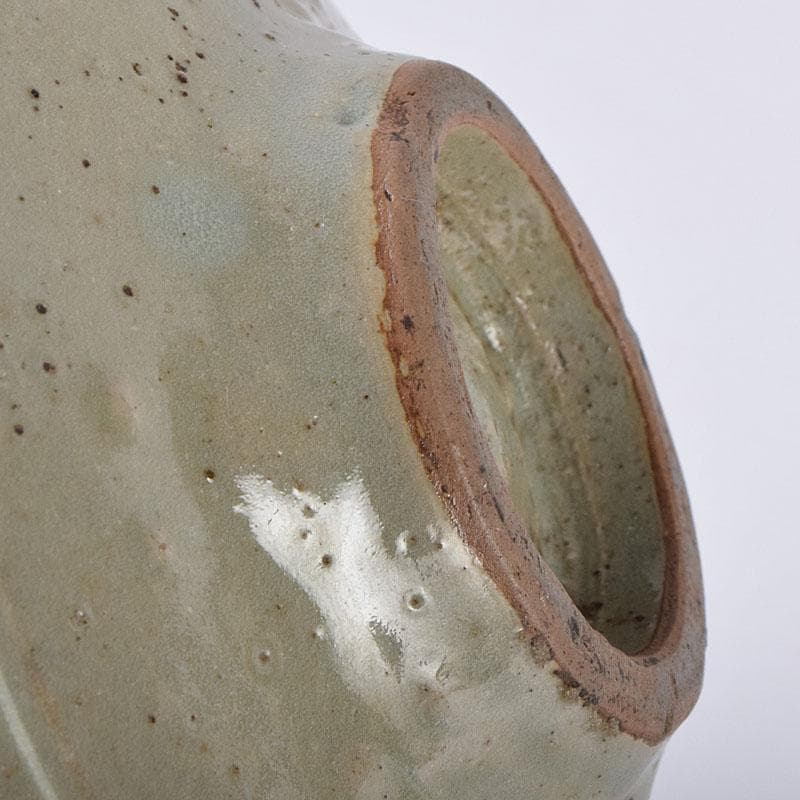 朝鮮美術 李朝 高麗青磁 象嵌花文碗 金継ぎ直し V R8968