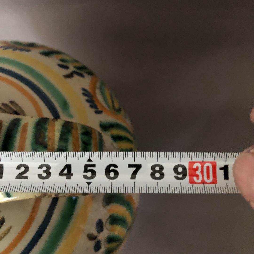 スペイン陶器 アンティーク 壺 水差し ARZOBISPO スペイン陶器