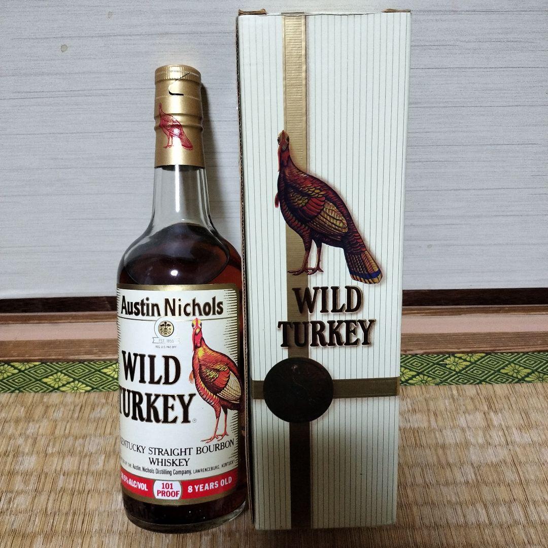 WILD TURKEY ワイルドターキー 8年 旧ラベル - メルカリ