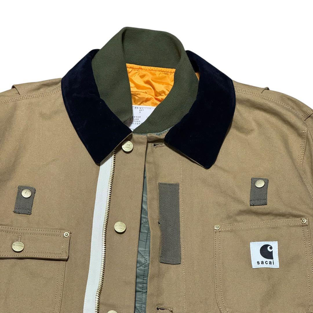 ジャケット・アウター sacai x Carhartt Michigan Jacket MA-1 3