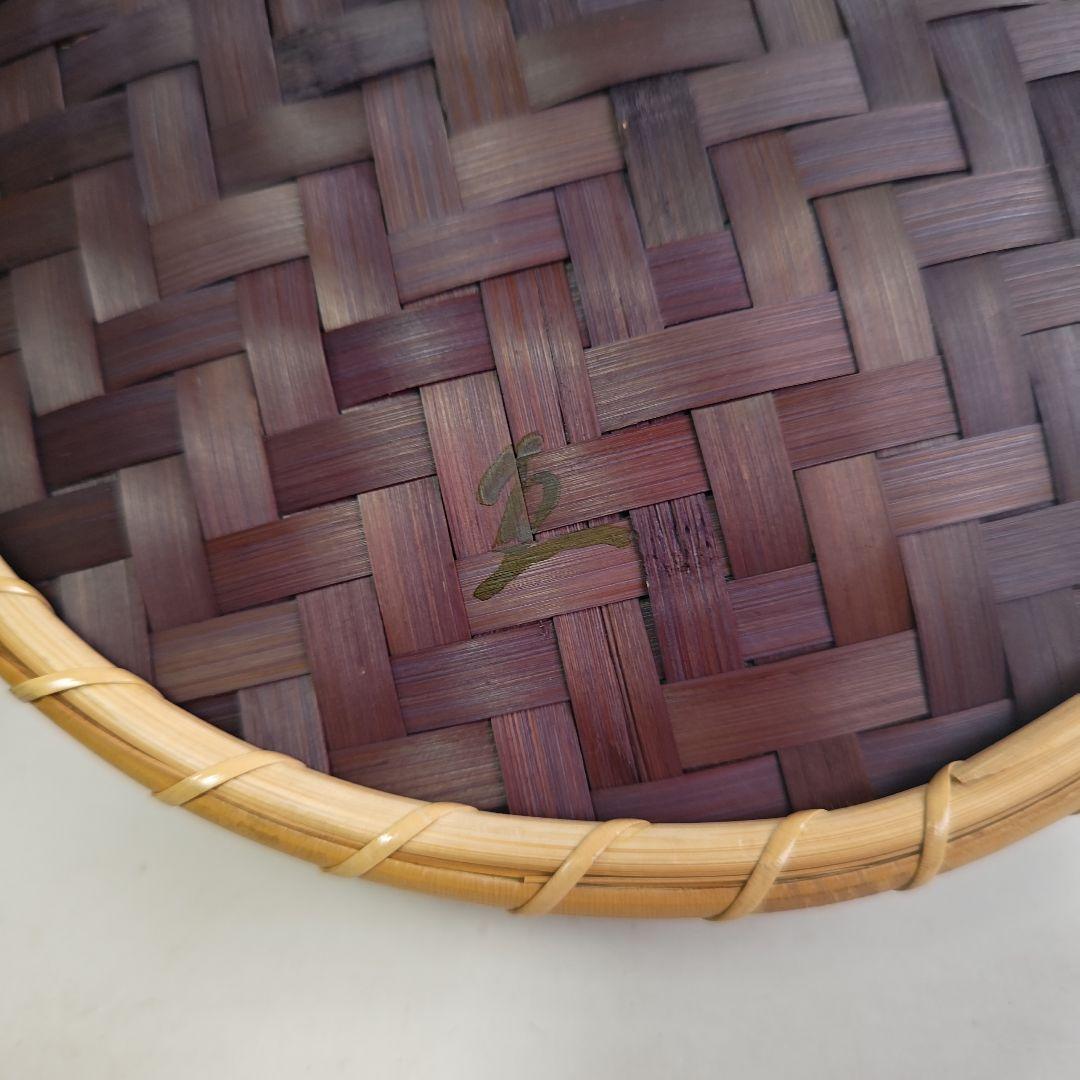 イ831 炭斗『水谷六々斉』『桜皮 炭斗 共箱』茶道具