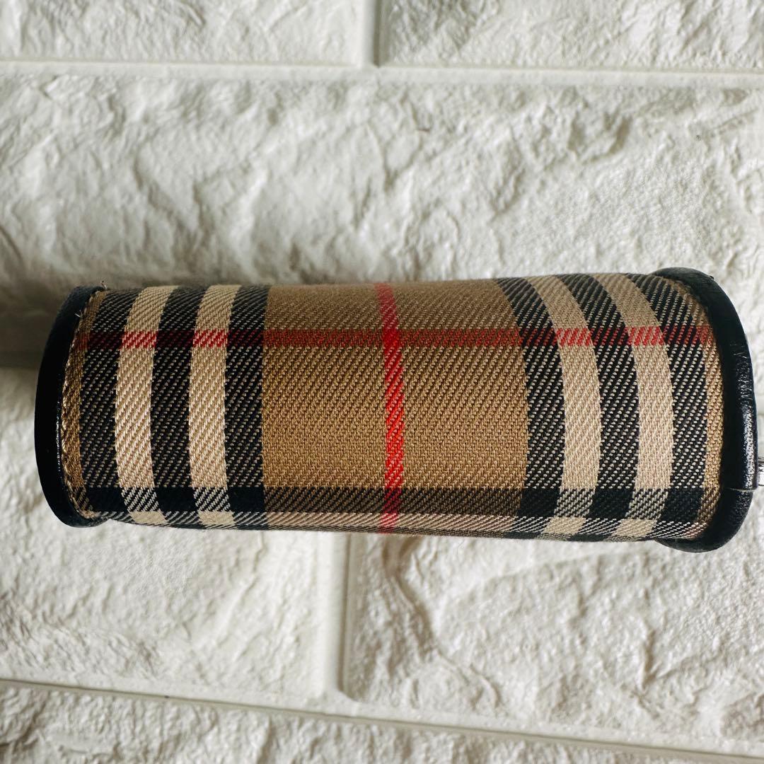 【美品】BURBERRY LONDON ノバチェック ケース 2層