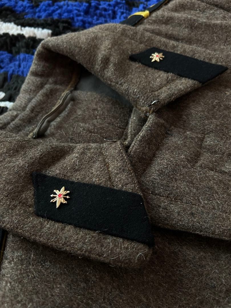 実物 ソ連軍 ロシア軍 兵士用 外套 ウールコート