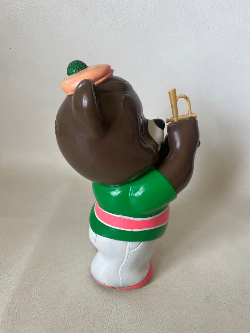 拓銀 拓ちゃん 特大 ソフビ貯金箱 カウンター用 店頭用 音楽隊 トランペット