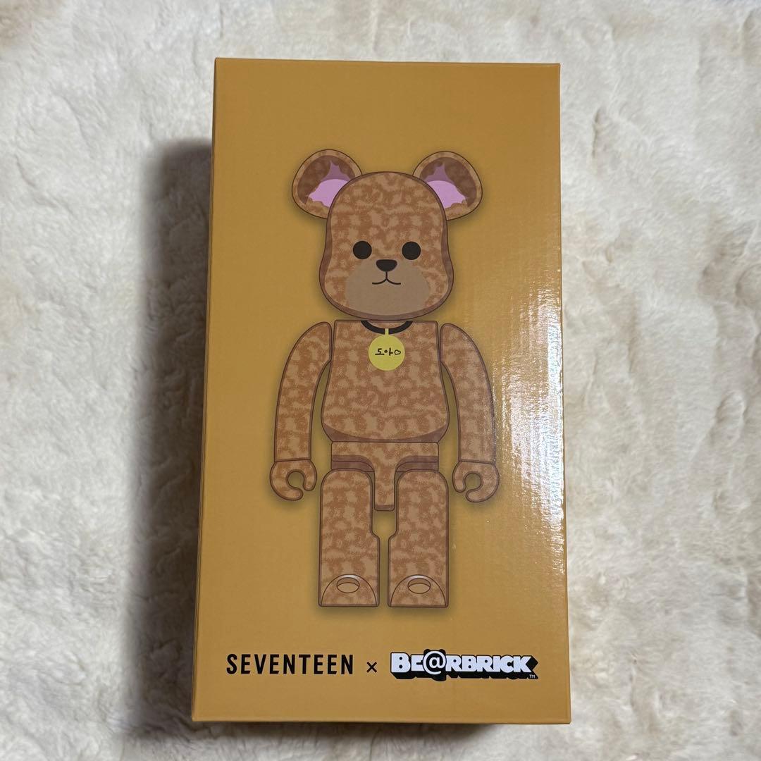 SEVENTEEN ドギョム ベアブリック 400% - メルカリ