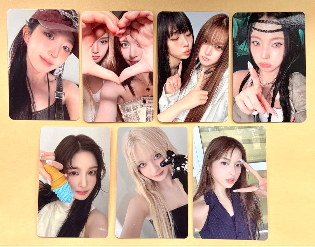 NMIXX トレカ 7枚セット - メルカリ