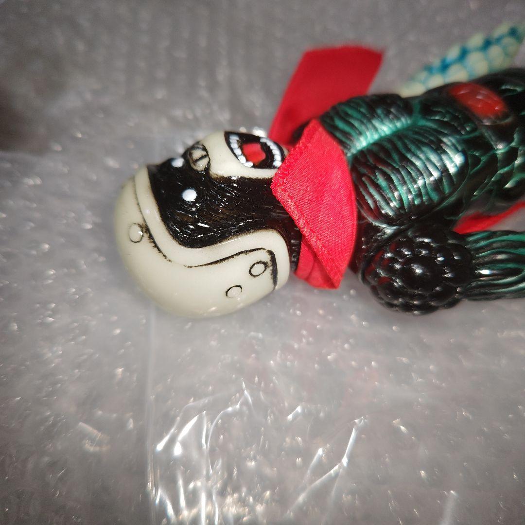 リアルヘッド　モンキーカオスマン　ソフビ