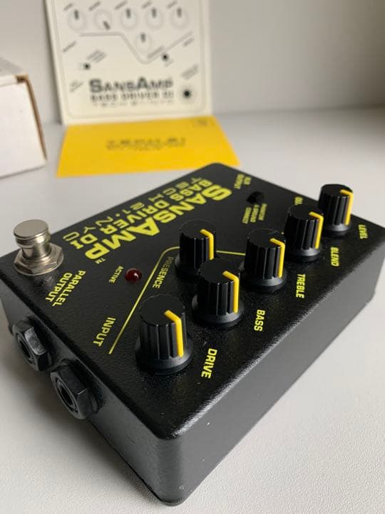 初期型前期】sansamp bass d D I サンズアンプ 初期型 Tech 21 SansAmp