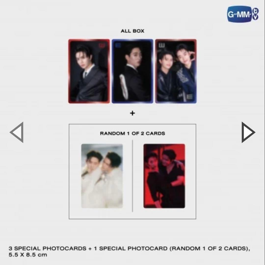 新品WILLIAMESTファンコンボックスセット　gmmtv ThamePo