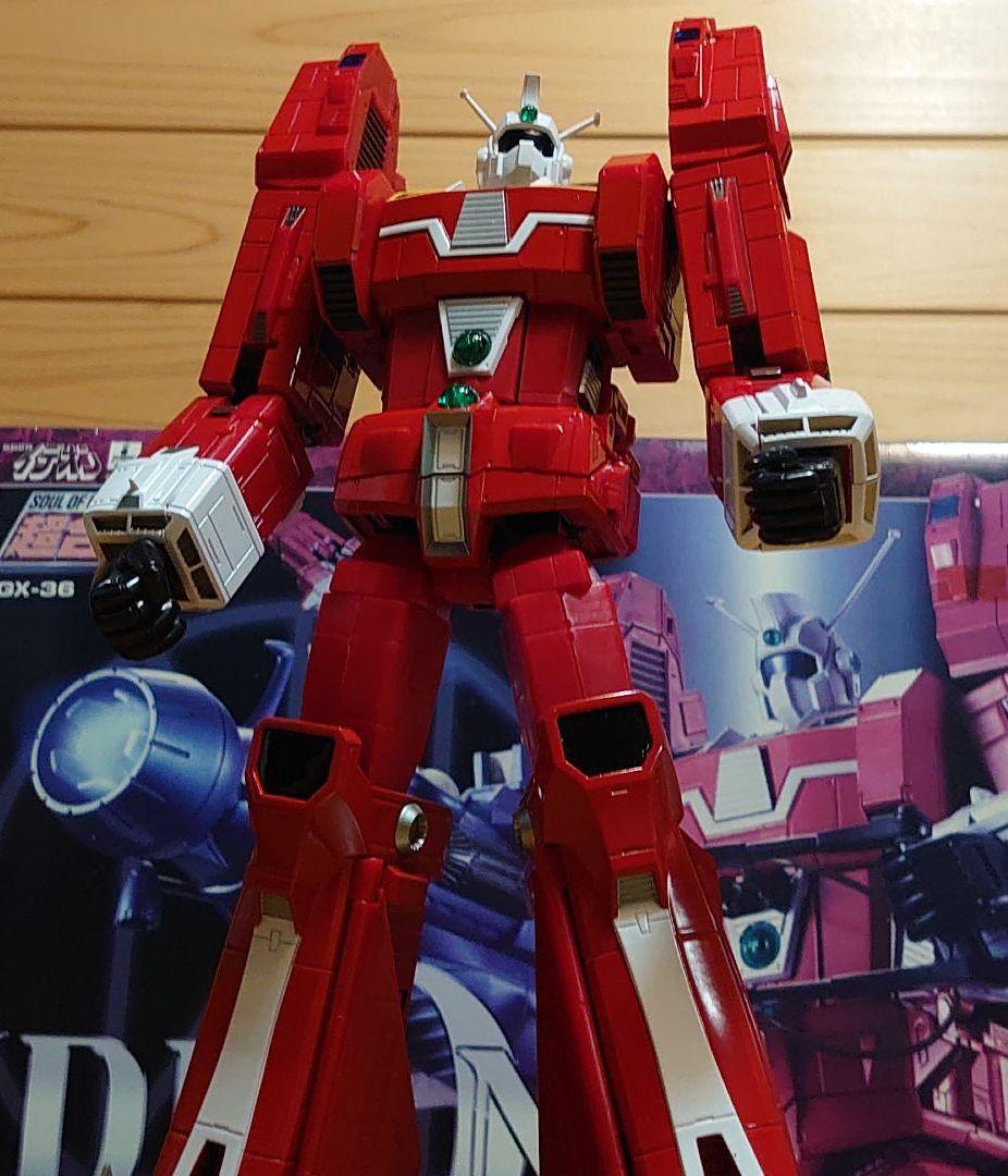 バンダイ　超合金魂GX-36　伝説巨神イデオン　ユウキ・コスモ他搭乗