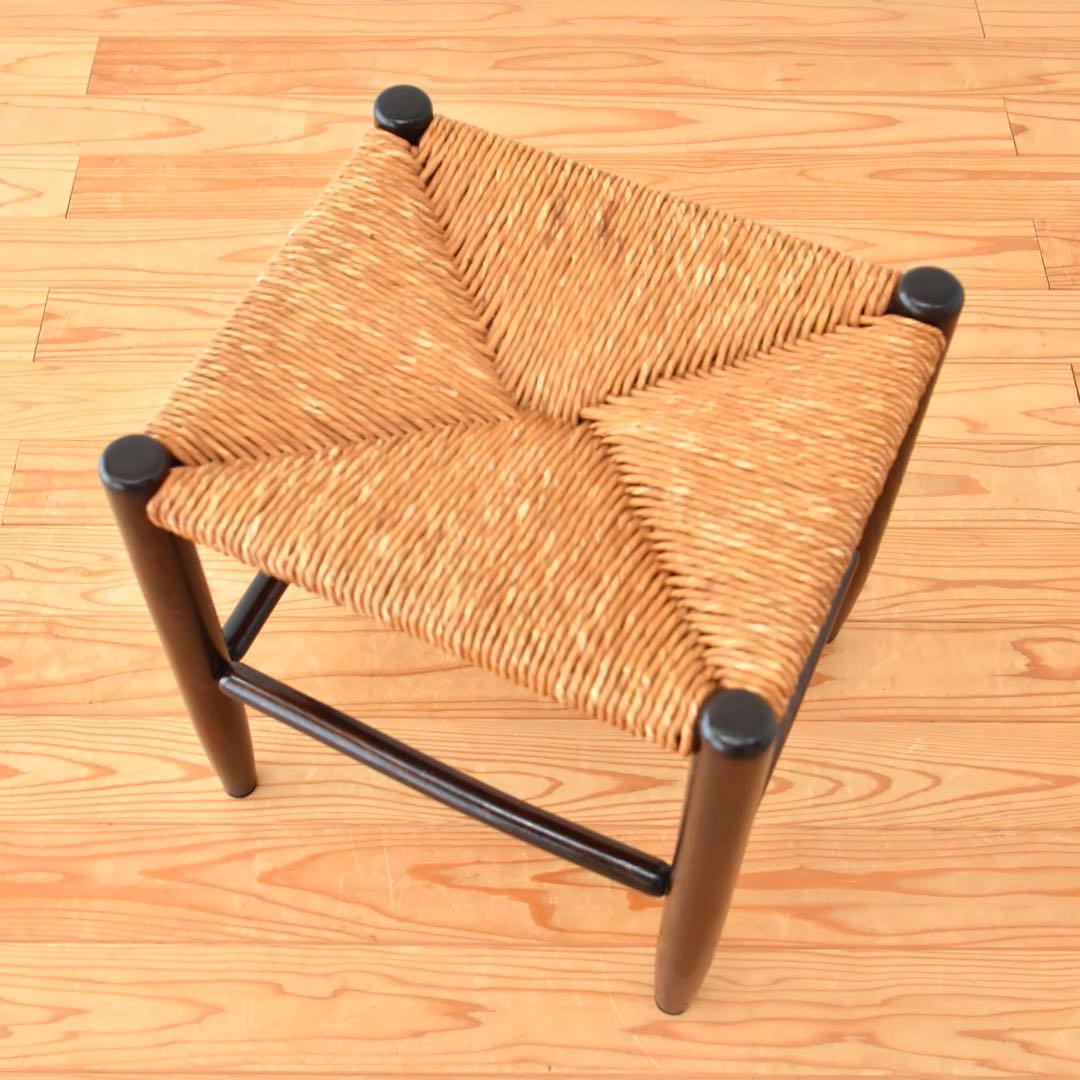 松本民芸家具　#19型　ラッシスツール