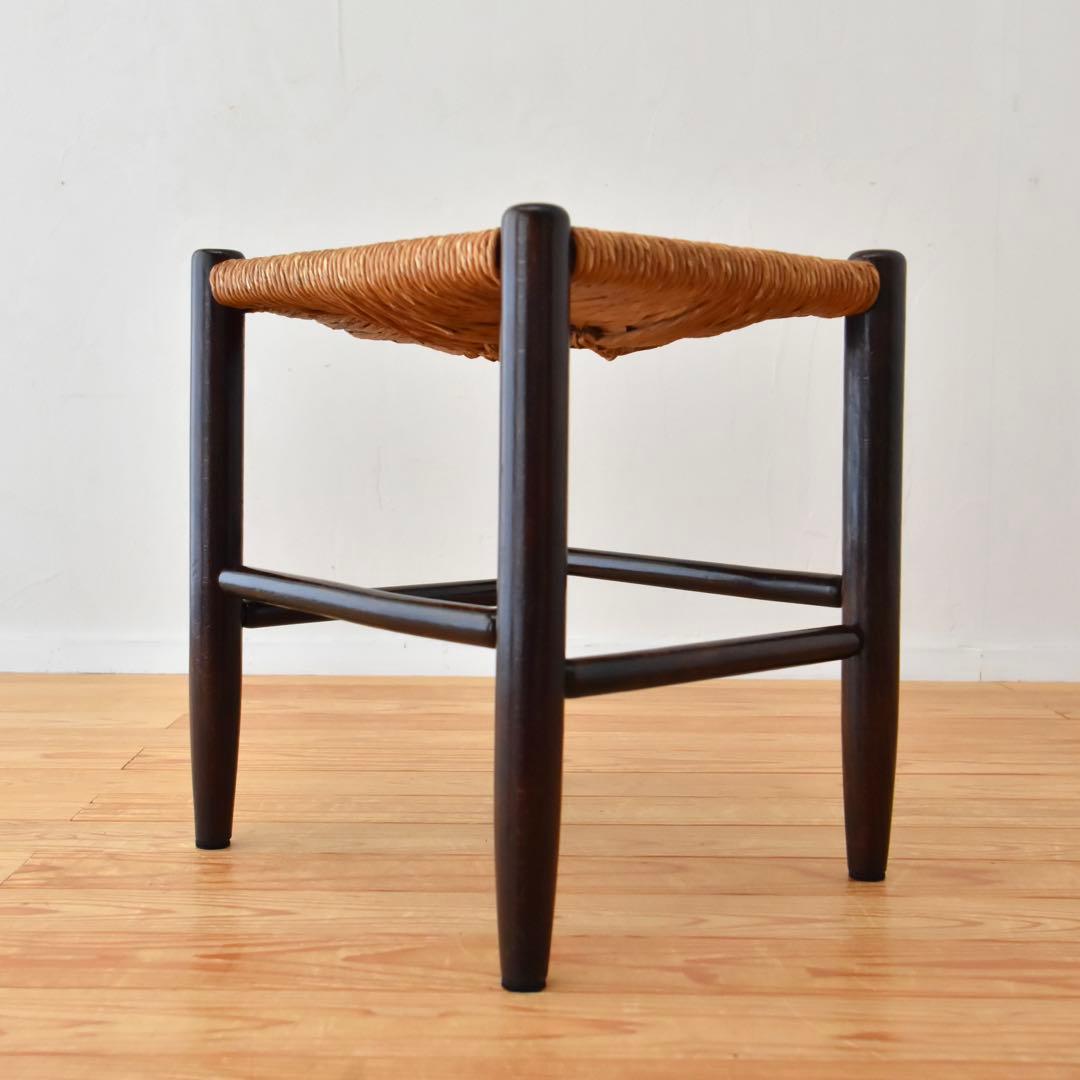 松本民芸家具　#19型　ラッシスツール