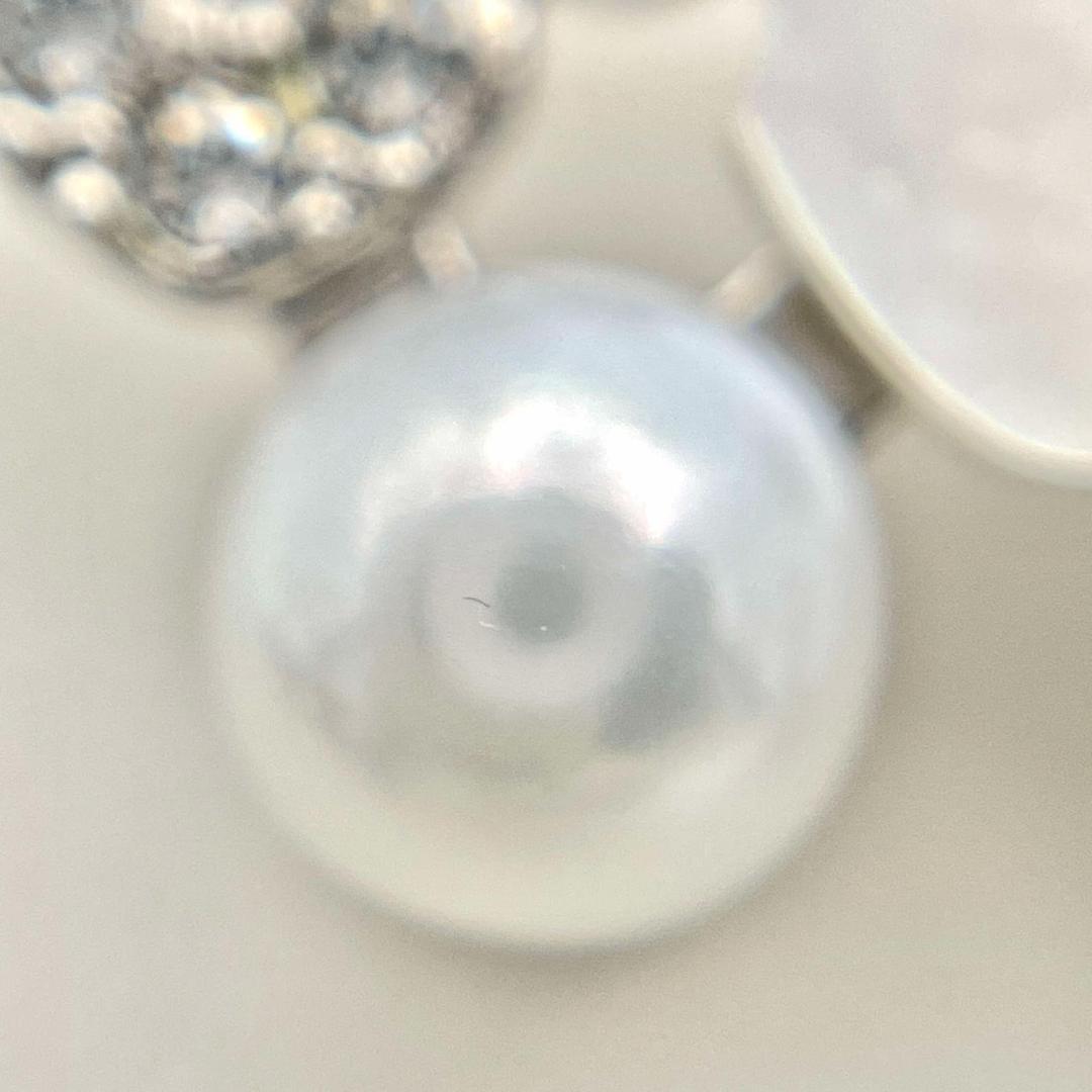 ヴァンドームブティック フラワー シェル パール 6.3mm セレモニーブローチ