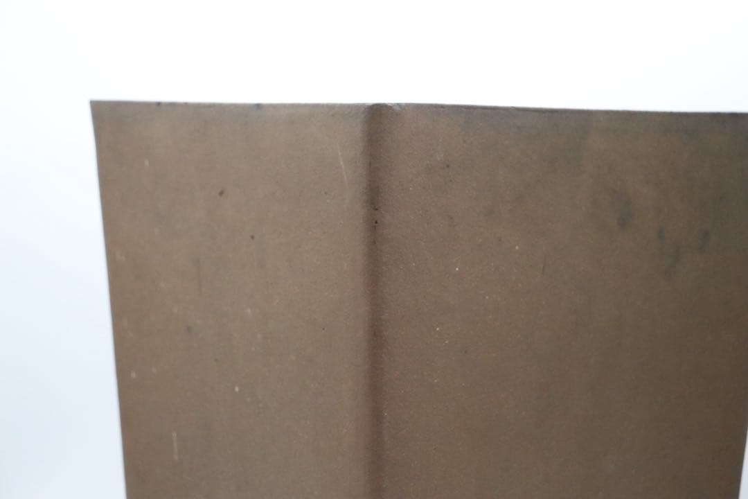 中国　清時代　紫砂　角鉢　彭記自造　アンティーク　送料込み250517