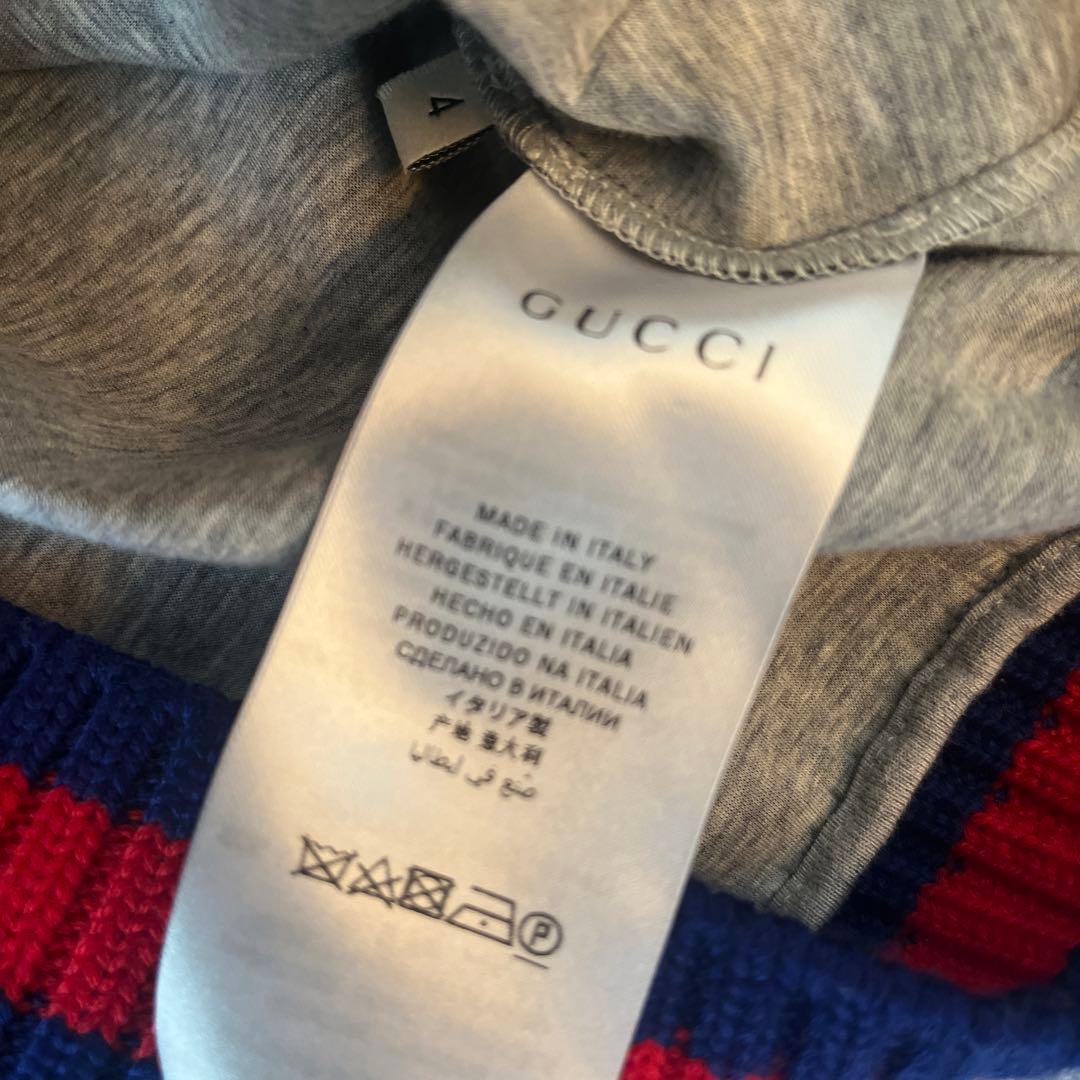 GUCCI グレー トレーナー4