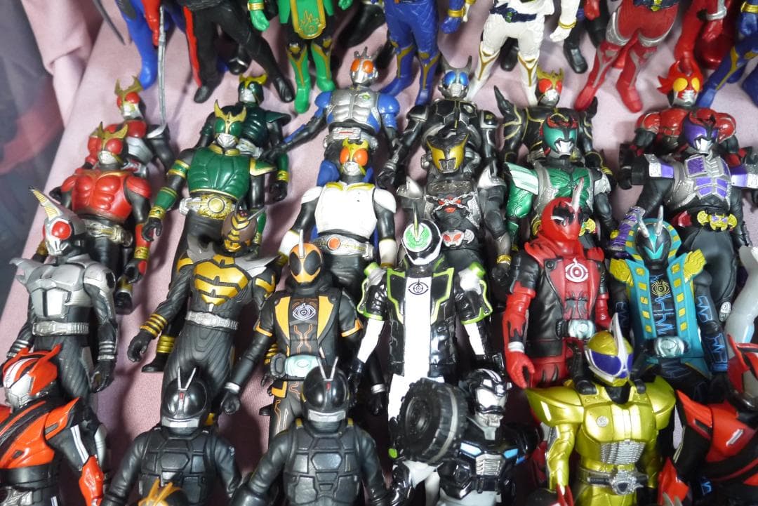 ライダーヒーローシリーズ ビッグサイズソフビフィギュア 136体セット