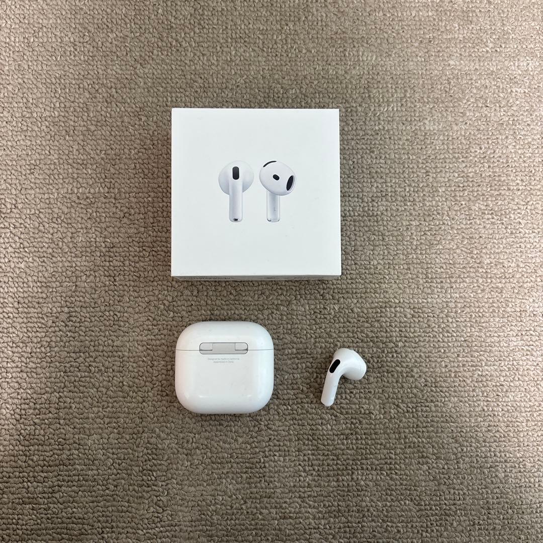 AirPods4 第4世代エアポッズ第四世代右耳、ケース(ANC無し) - メルカリ