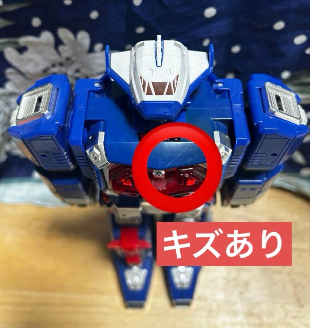 【レトロ/ジャンク品】電磁戦隊メガレンジャー 電磁合体 DXギャラクシーメガ