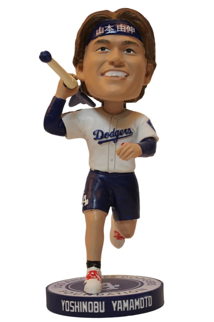 [新品] 山本由伸ボブルヘッド ジャベリン（槍) 9/27 限定 フィギュア