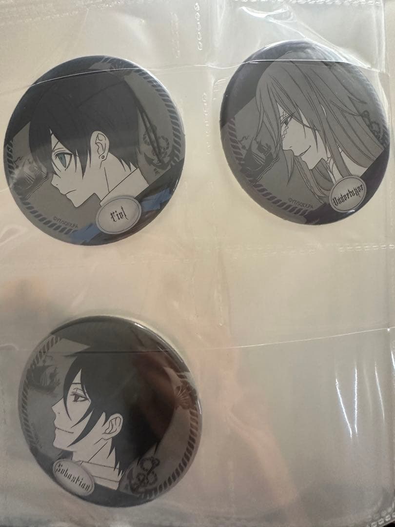 美品】劇場版黒執事 Book of the Atlantic シエル 缶バッジ