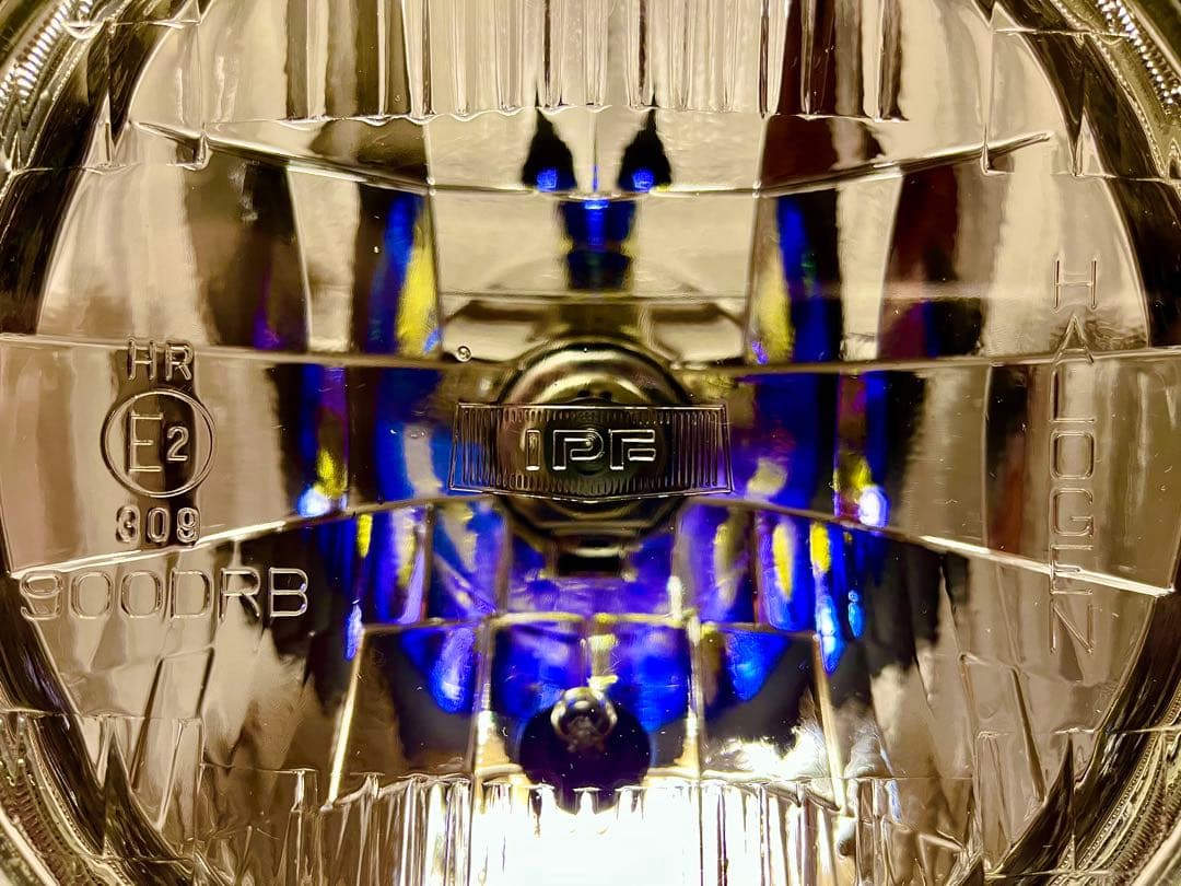 極上IPF 凹みレンズヘッドライトシャインバルブ付き