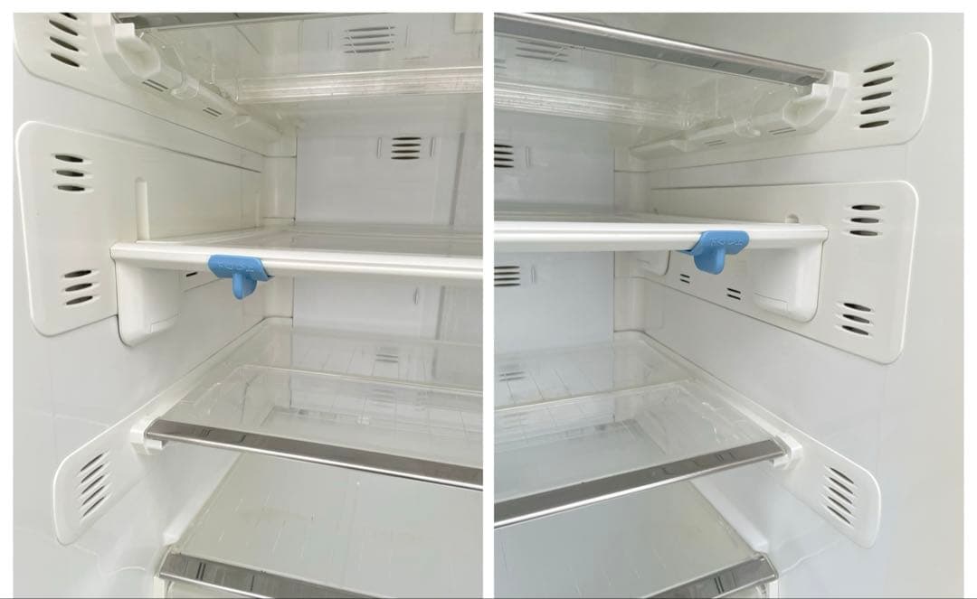 905 三菱 おしゃれレトロ5ドア冷蔵庫 455L 右開き シャンパンロゼ 国産