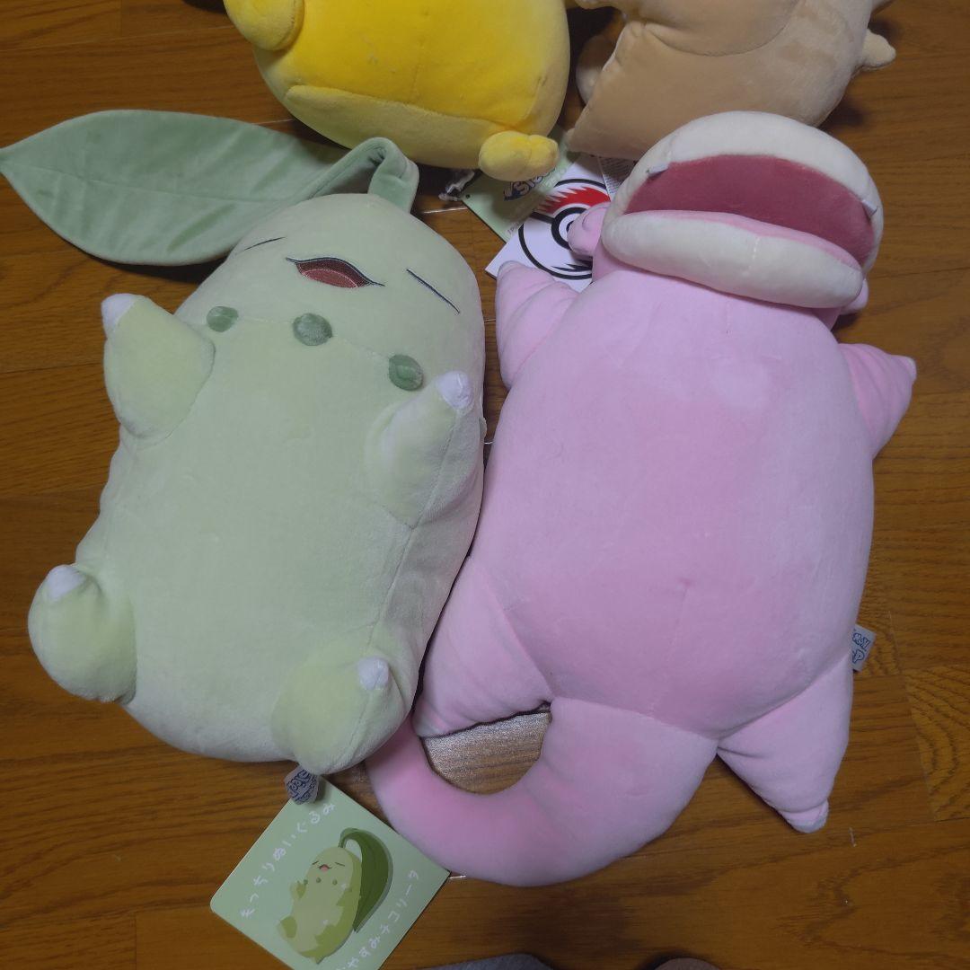ポケモン もっちりぬいぐるみ　Pokemon Sleep　おやすみ　すやすや