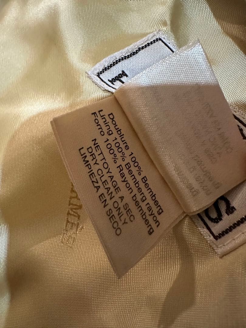 HERMES ベージュ　ジャケット