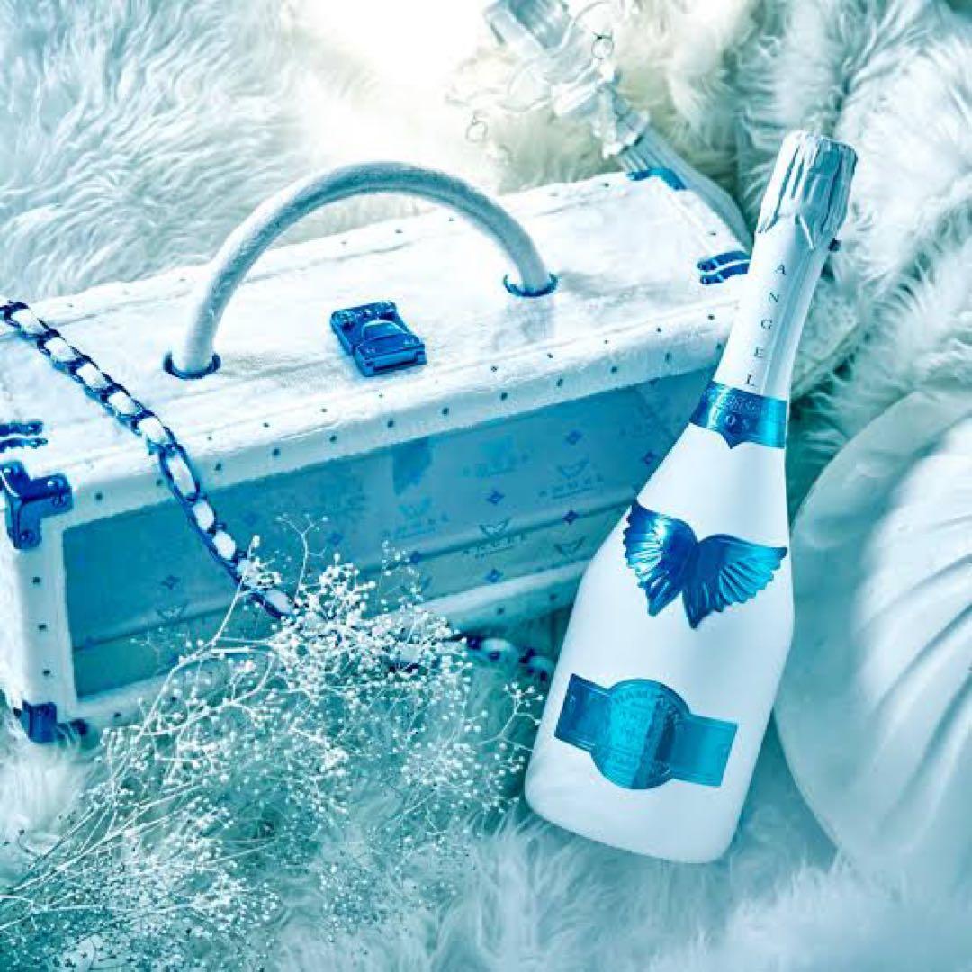 ANGEL エンジェル シャンパン ドゥミセック ファー グリーン 空き箱 空