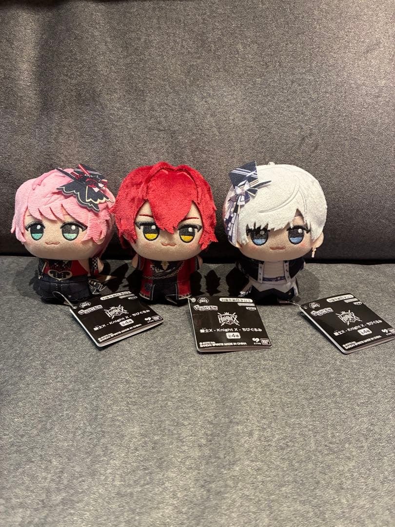 騎士X ちびぐるみ 23個セット ばぁう てるとくん しゆん タケヤキ