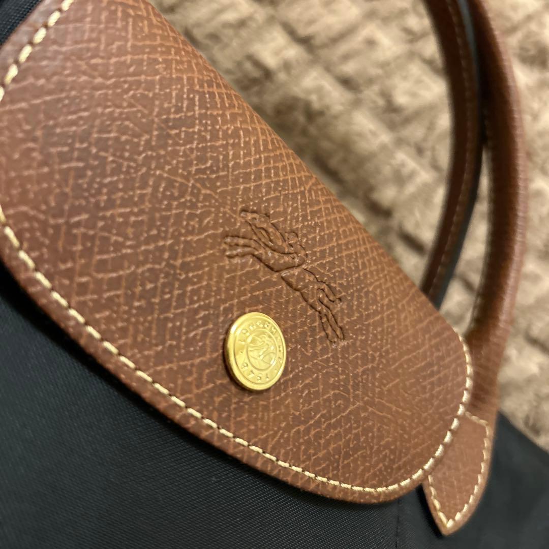 ロンシャン トートバッグ プリアージュ Sサイズ 001 NOIR