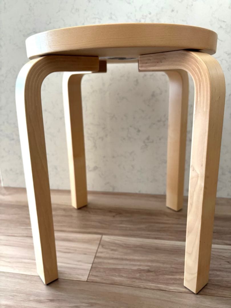 アルテック スツール60 4本脚 リノリウム アッシュ スコープ別注 アアルト