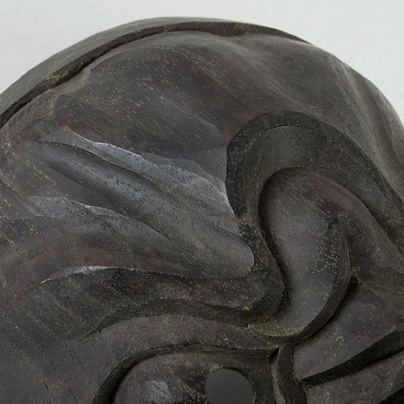 時代木彫面 能面 烏天狗 獣面 神楽面 M 9597