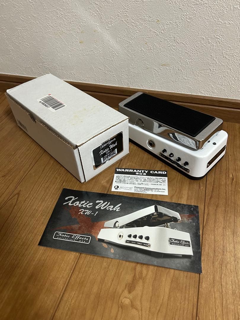Xotic Effects XW-1 ワウペダル 専用プレート付