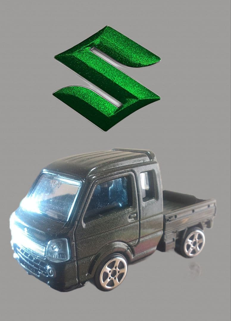 トミカ スズキ スーパーキャリイ ミニカー 軽トラ 改造 働く車 - メルカリ