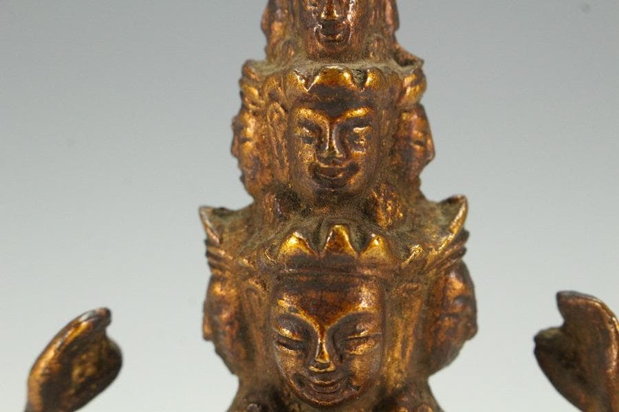 仏教美術 ガンダーラ 銅仏像(K-XA901) - メルカリ