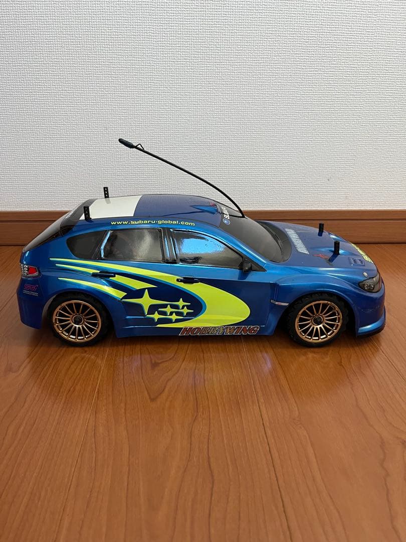 1/10 ラジコン 京商 EP フェザー インプレッサ ブラシレス ラリー