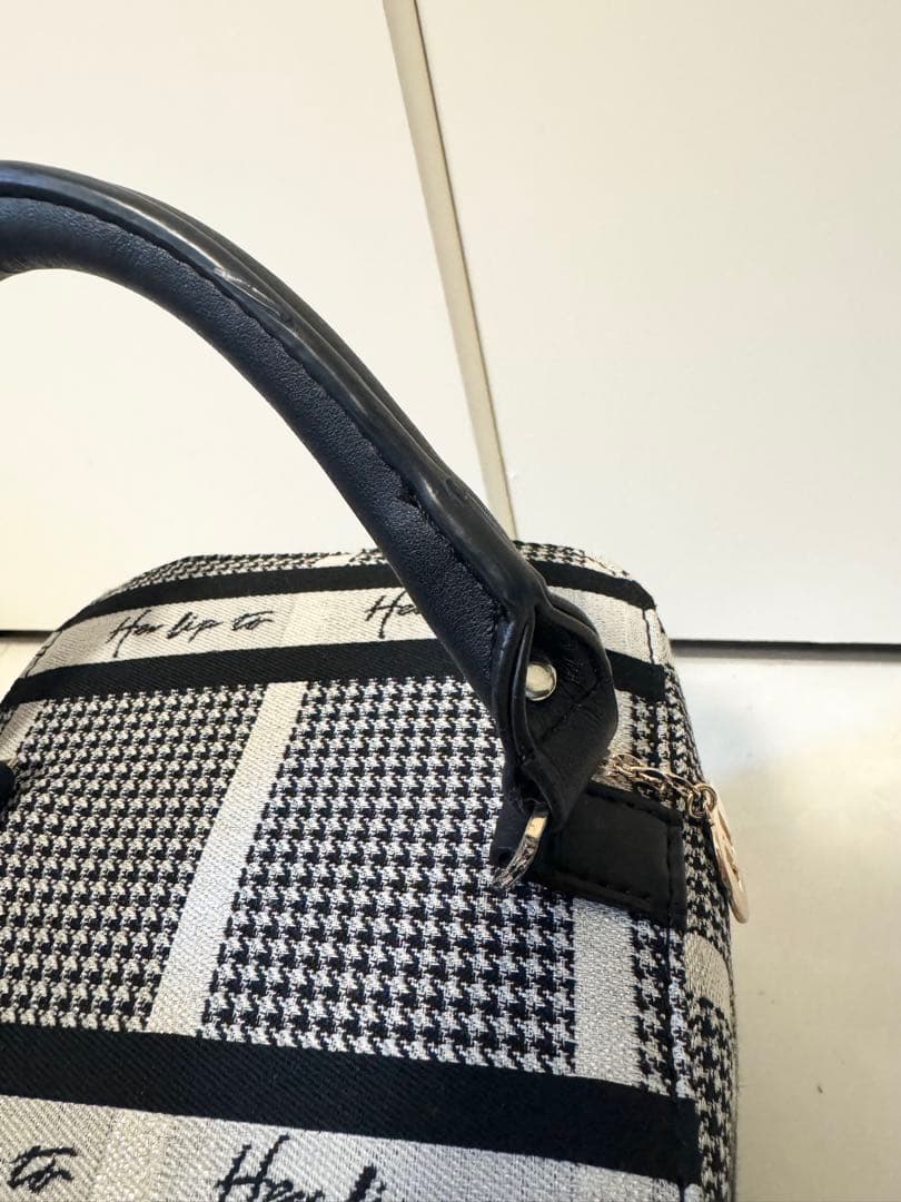 バッグ Herlipto HLT Jacquard Vanity Bag silver