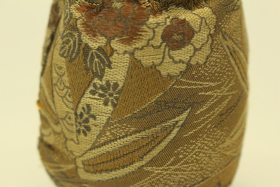 茶道具 備前茶入 共蓋(A767)