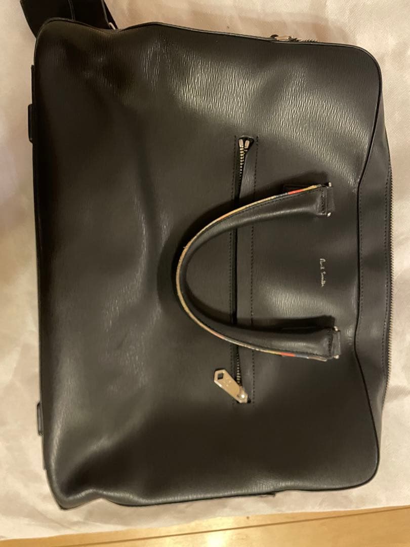ポールスミス、ビジネスバッグ、黒