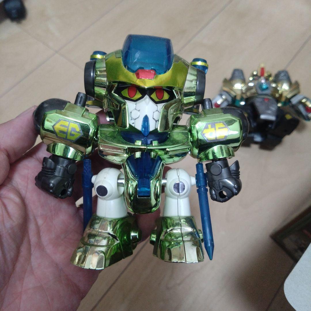 元祖SDガンダム　プラモデル　栄光の聖騎士騎兵軍団PART2 組立済み