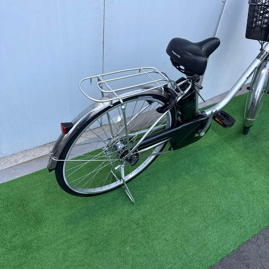 Panasonicパナソニック電動アシスト自転車26インチ8.9Ahシルバー