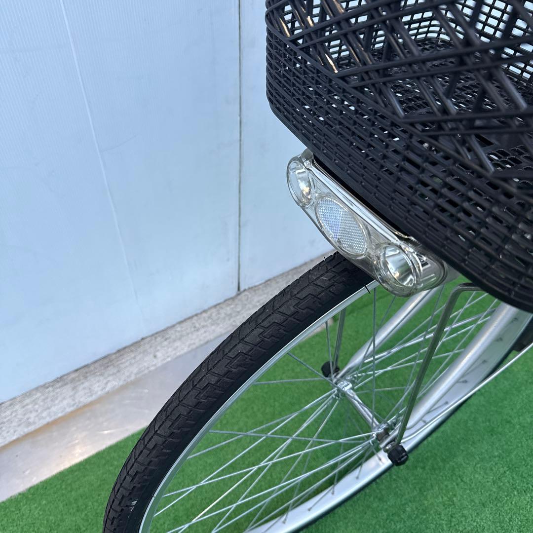 Panasonicパナソニック電動アシスト自転車26インチ8.9Ahシルバー