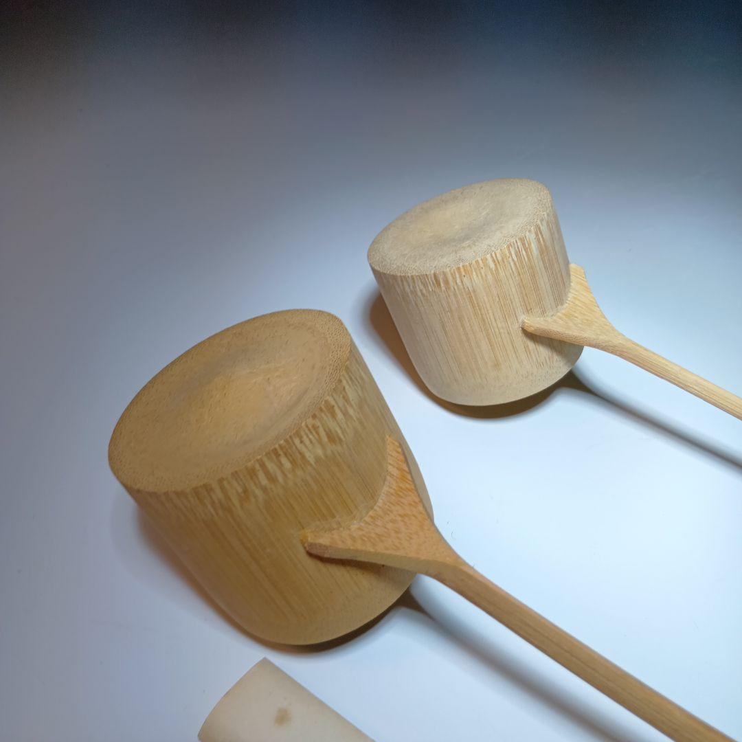 茶道具 水屋杓、御柄杓、水越杓、他4点 おまとめ 未使用品