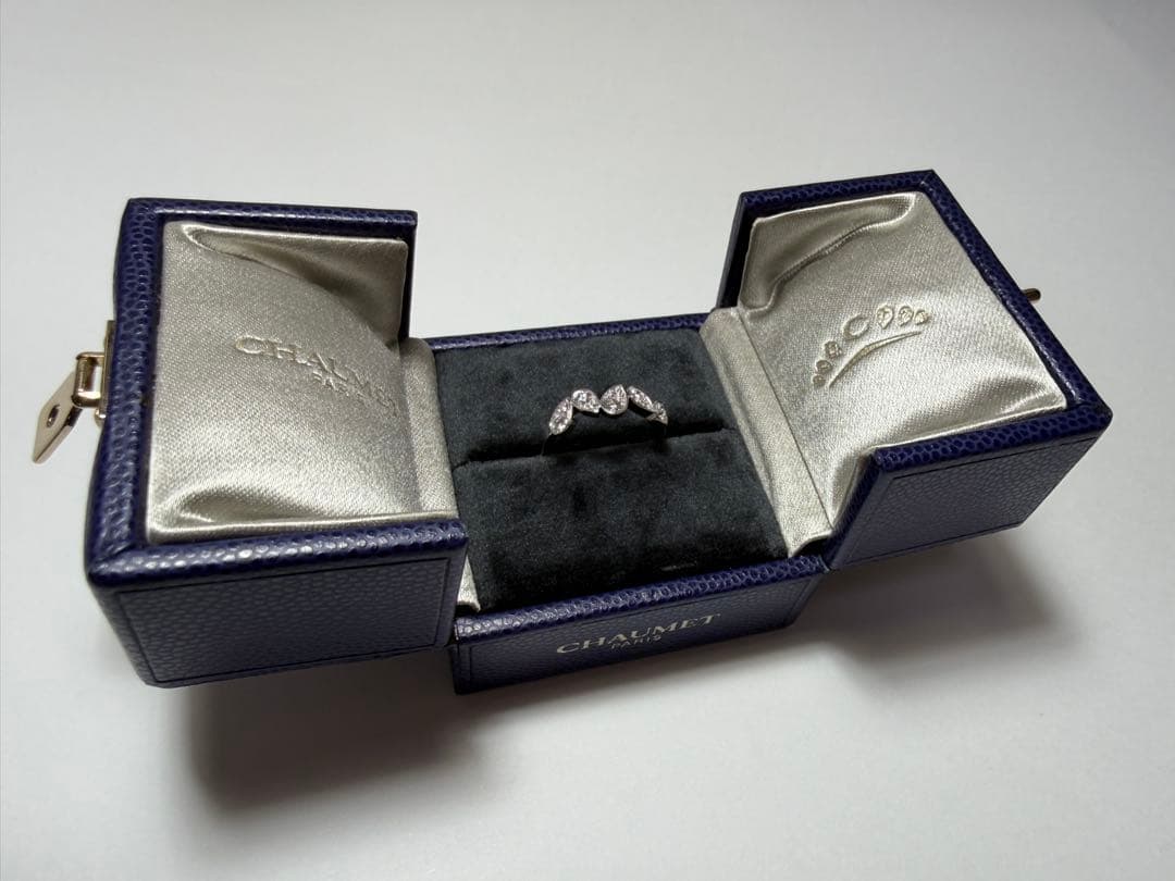 ショーメ リング ジョゼフィーヌ ロンド デグレット AU750 K18WG