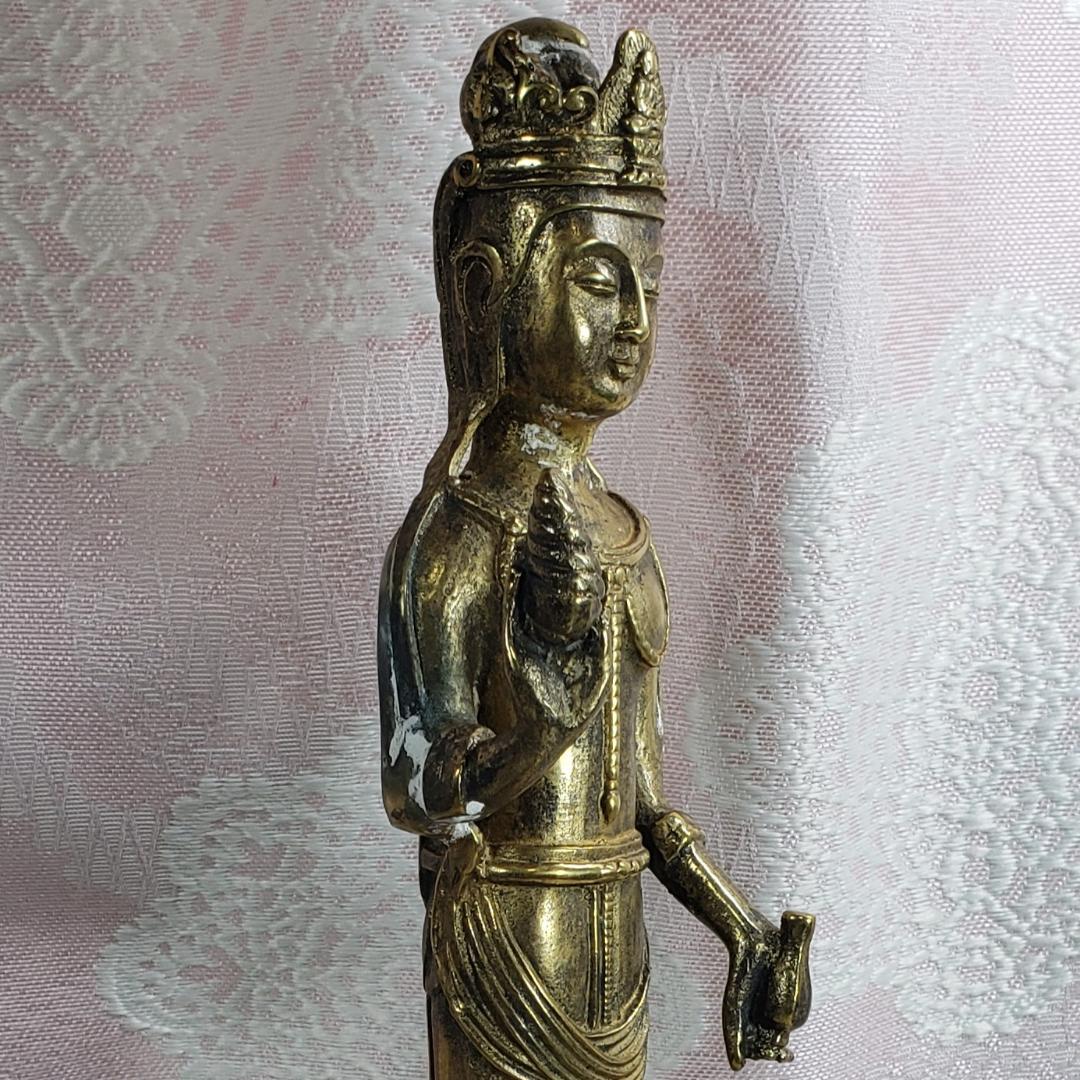 ◇金銅如来立像 仏像◇検）新羅仏 天平仏 飛鳥仏 高麗仏 百済仏 空海