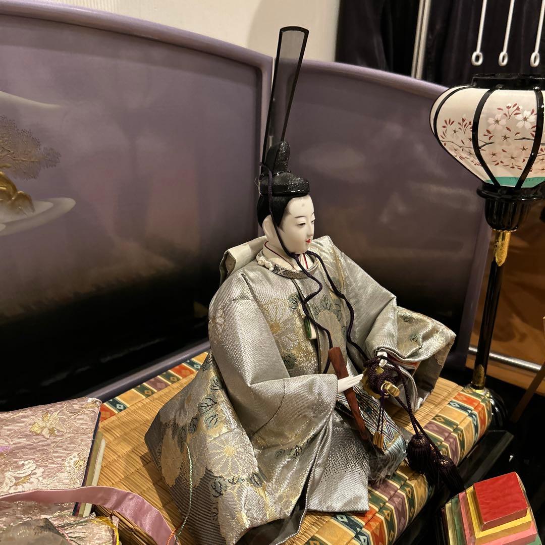 雛人形（親王）　台2つ